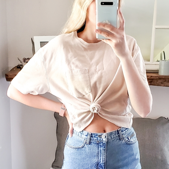 No Boundaries Tops - Waffle knit top
